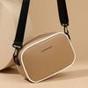 Borsa a tracolla casual da donna, piccola borsa a spalla in morbida pelle PU, mini borsa messenger alla moda per l'uso quotidiano, disponibile in più colori
