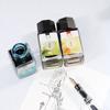 18ml Glass Bottle Color Gold Powder Ink Tonable Non-carbon Vegetable Dye Art Dip Pen Watercolor Painting Creation Toning Ink