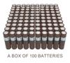 VariCore 3.7V 3000mAh 18650 Lithium Battery with Nickel Tabs, 15A Discharge