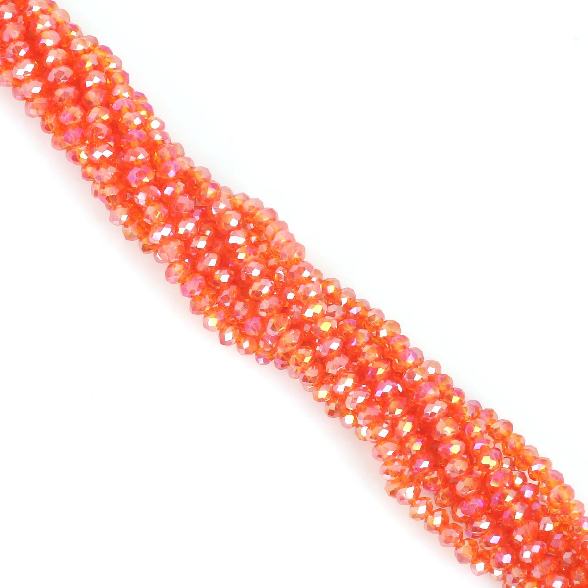 

30-200Pcs Rondelle Austria Грановитые хрустальные стеклянные бусины Свободные разделительные бусины для изготовления ювелирных изделий 3mm 145pcs