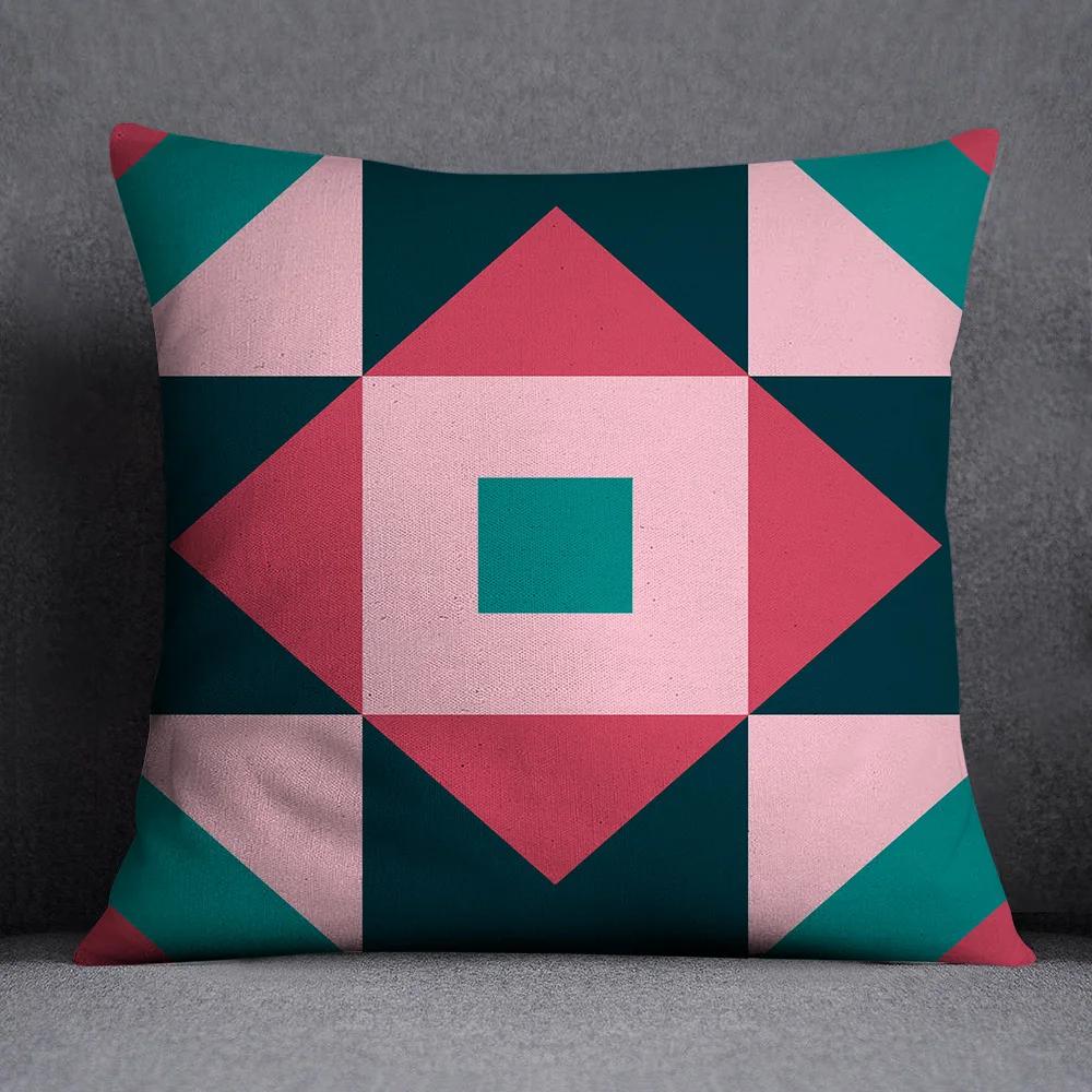 Wohnkultur Geometrische Design Kissenbezug Schlafzimmer Wohnzimmer Minimalistischen Büro Auto Innen