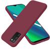 Thin case for Samsung Galaxy A02s, Slim, burgundy