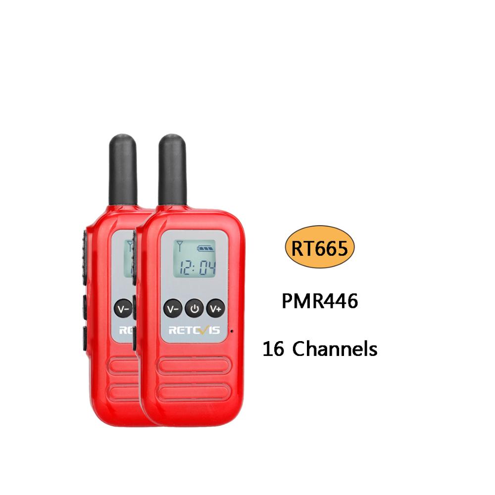 

Rt65 Rt665 Mini Walkie Talkie 2pc Pmr/frs Radio Walkie-talkie Vox Tot Scan Two-way Radio Portable Radio Station PMR446