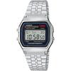 Standard Digital Wristwatch A159WA-N1 Quartz Men's Silver
