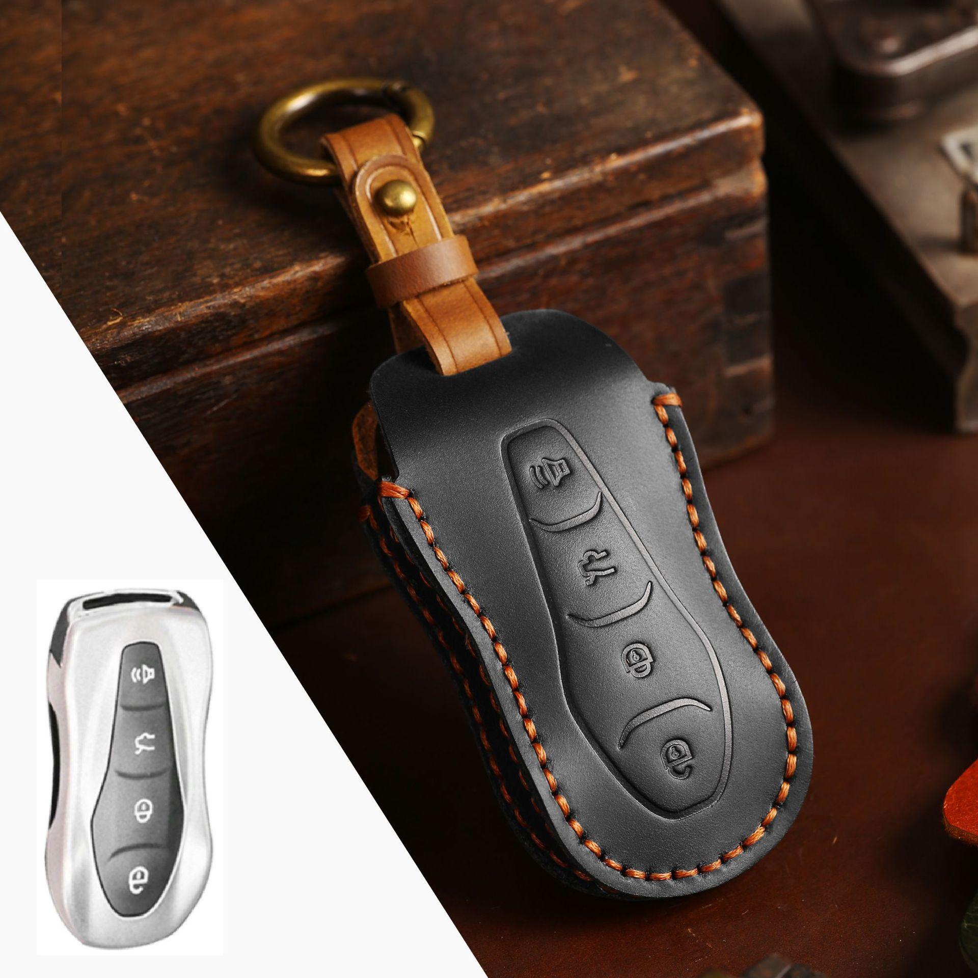 

Applicable to Geely key bag, Boyue Emgrand Borui Xingyue Colorful Emgrand Borui Crazy Horse Leather Key Set