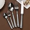 304 Stainless Steel Tableware Knives Forks and Spoons High Appearance Level Western Tableware in High-end Restaurant Steakhouse