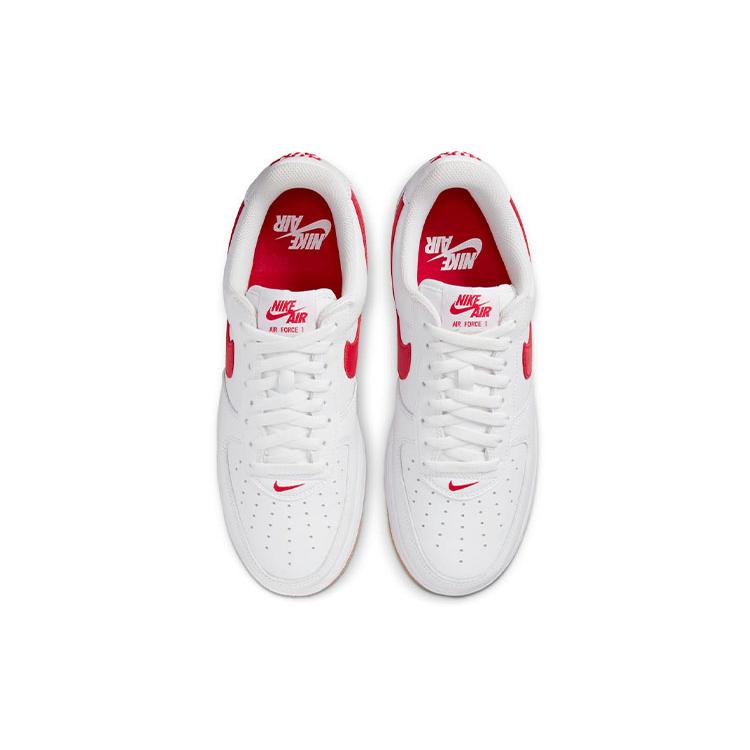New Nike Air Force 1 '07 Low Color Of The Month University Red Gum DJ3911-102