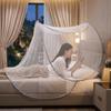 Foldable Face Head Mosquito Net Adjustable Mosquito Net Stand Portable Mesh Sleeping Net  Travel