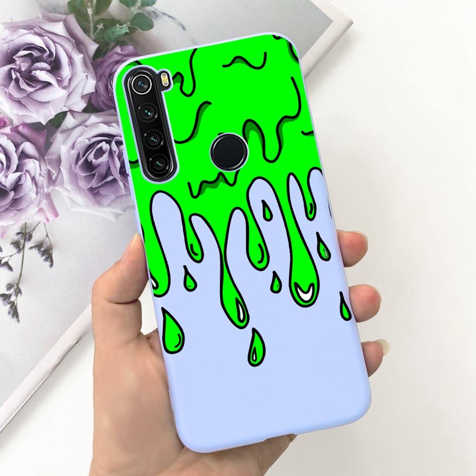 For Phone Cover Xiaomi Redmi Note 8 8T Case Popular Flower Slim Soft Silicone Coque For Xiaomi Redmi Note 8 Pro Note8 8 T Fundas