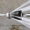 1/4" High Pressure Nozzle Sewer Cleaning Tool Parts Pressure Washer Jetter Nozzle Pipe Nozzle Reverse Airflow Nozzle for Residential