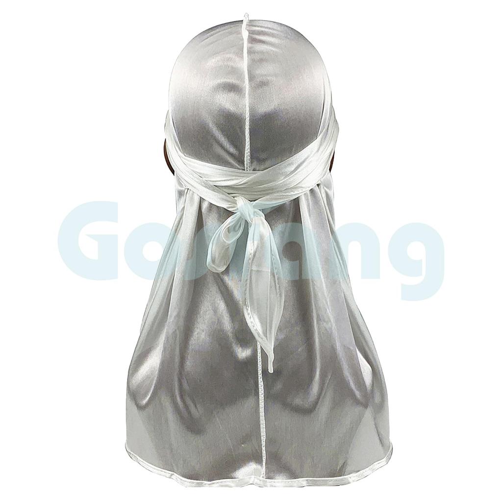 GOSHFANG Durag Headwrap Hip Hop Dance Costume white