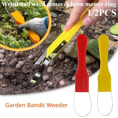 Bandido de Jardín Azada Manual Herramienta Manual para Deshierbar Deshierbador de Trasplante Jardinería y Trabajos en el Jardín Herramientas Cortadoras de Malezas Suministros de Jardinería