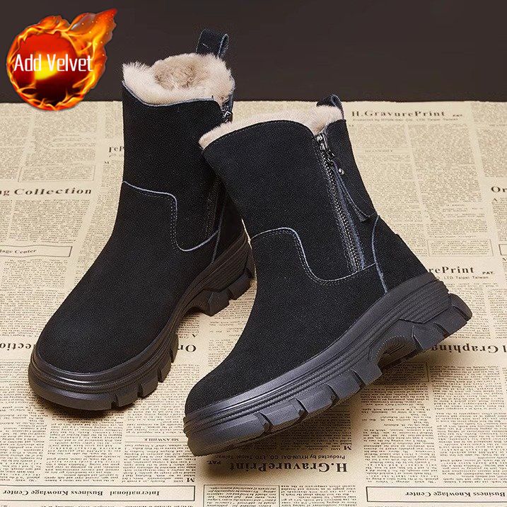 

Модные ботинки на платформе с круглым носком для женщин, рабочие, дизайнерские, роскошные, женские туфли, тренд 2025, ботильоны, шикарные и элегантные, распродажа, модные ботинки 40