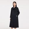 FivePlus Women's Double-Breasted Wool Blend Coat