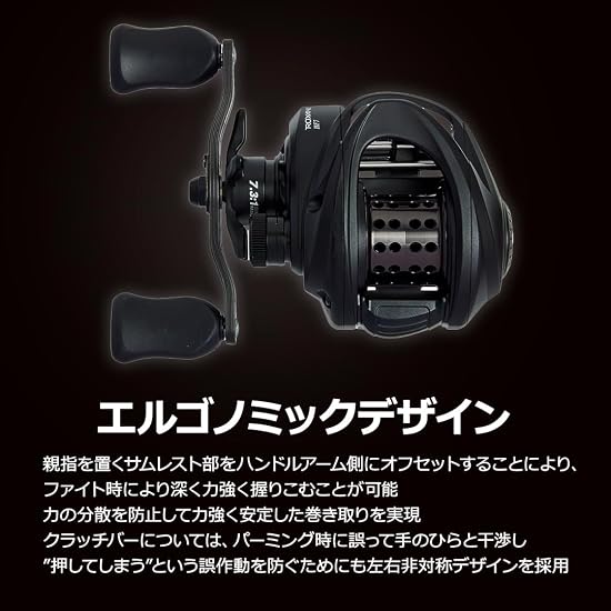 AbuGarcia Roxani BC BF7-L 2024 Model Left Handle