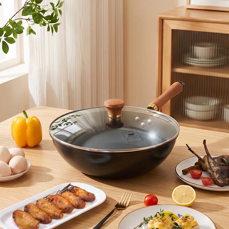 Чугунный вок Corning World Kitchen 32 см