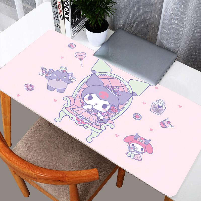 Kuromi Mouse Pad Gaming Large Dywan Gamer durable xxl Keyboard Desk Mat Table Carpet Mousepad XXL x For Computer