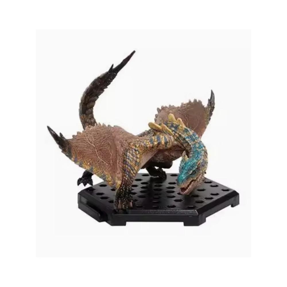 Japanese Genuine Scale Model Monster Hunter Rise of Dawn Series Crushing Dragon Paralysis Dragon Tigrex Action Figure Toys