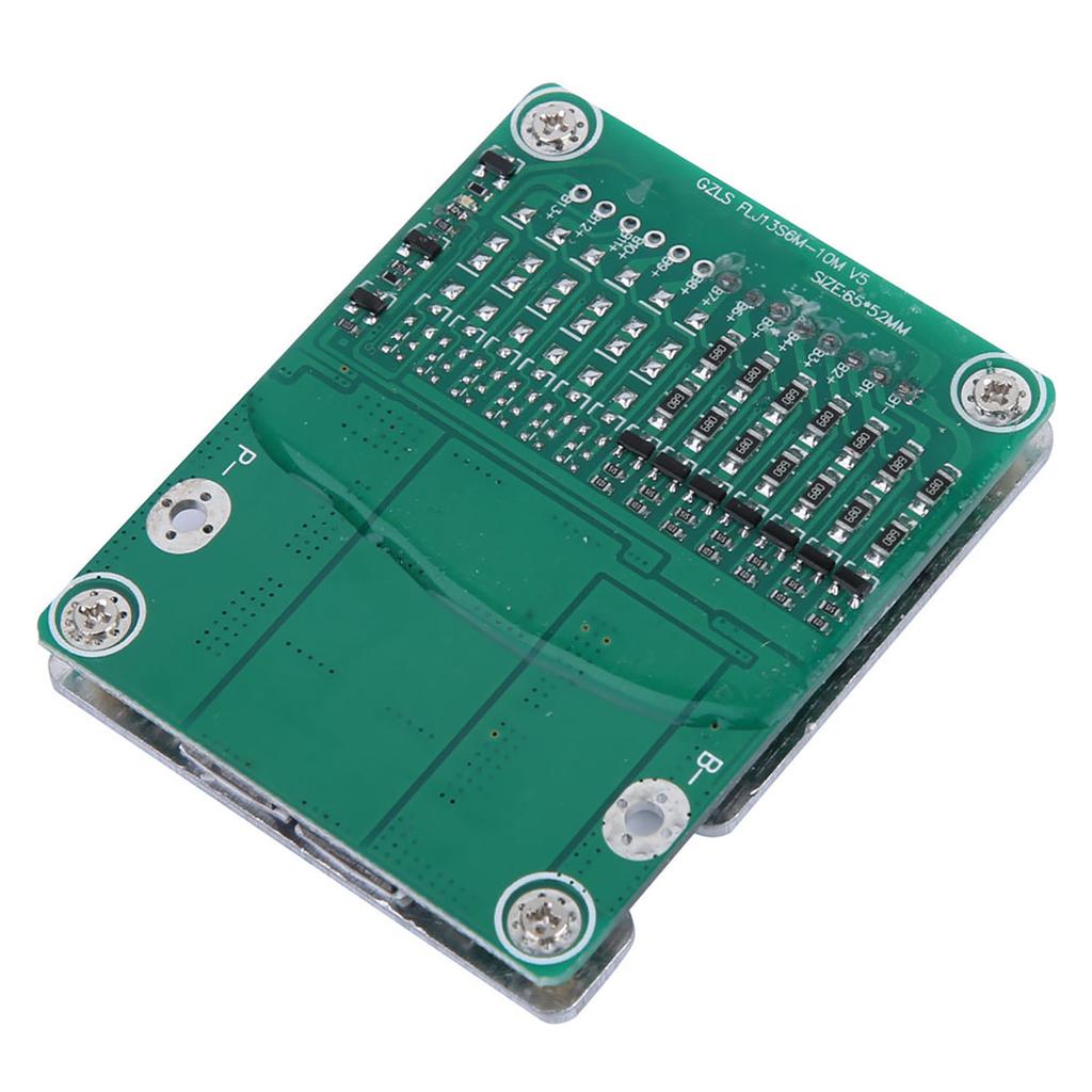 7S 24V 25A 500W Li ion Lithium Lithium Battery Protection Board BMS PCB with Balance