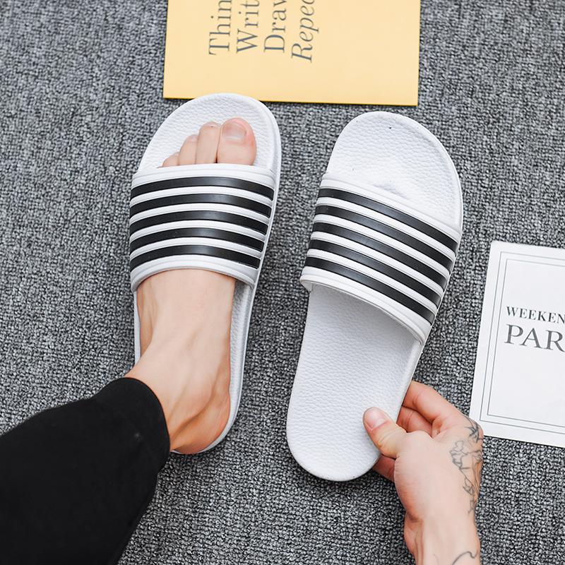 Home Slippers for Men 2024 Comfortable Men's Sandal Slides Shoes Genuine Mens Slipper Man Luxury 2024 Flip Flop House Adult Soft