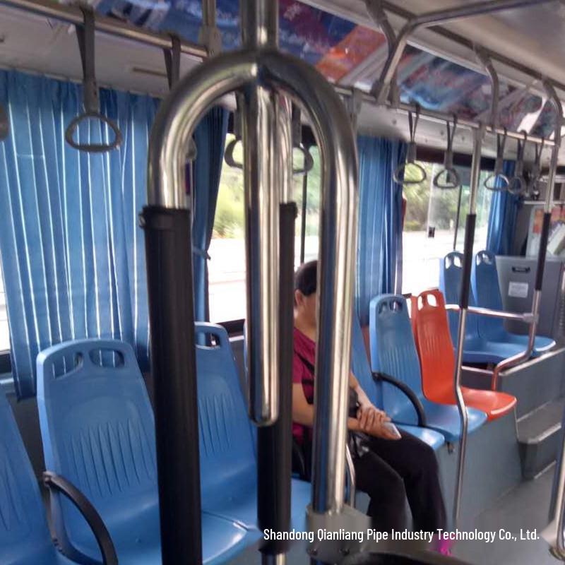 Bus Handrail Tube Connectors - Three-Way Accessories for Handle Bars