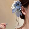 Tassel Chinese Style Hair Clip Ancient Style Flower Hairpin Sweet Hanfu Hair Accessories  Girls