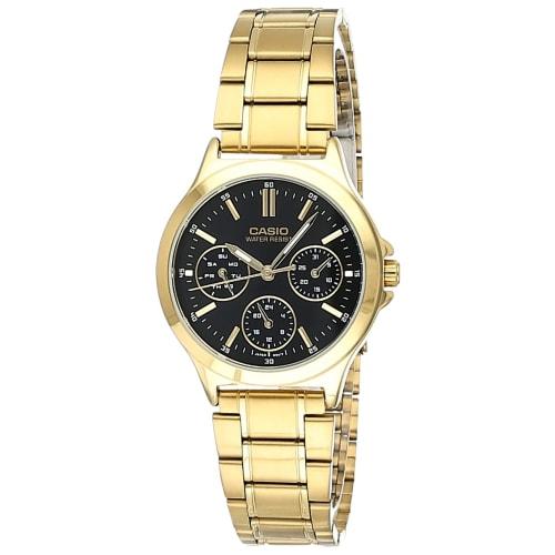 

Casio Standard Casio Black Women s Analog Business Quartz Watch LTP-V300G-1A (Ships Internationally)