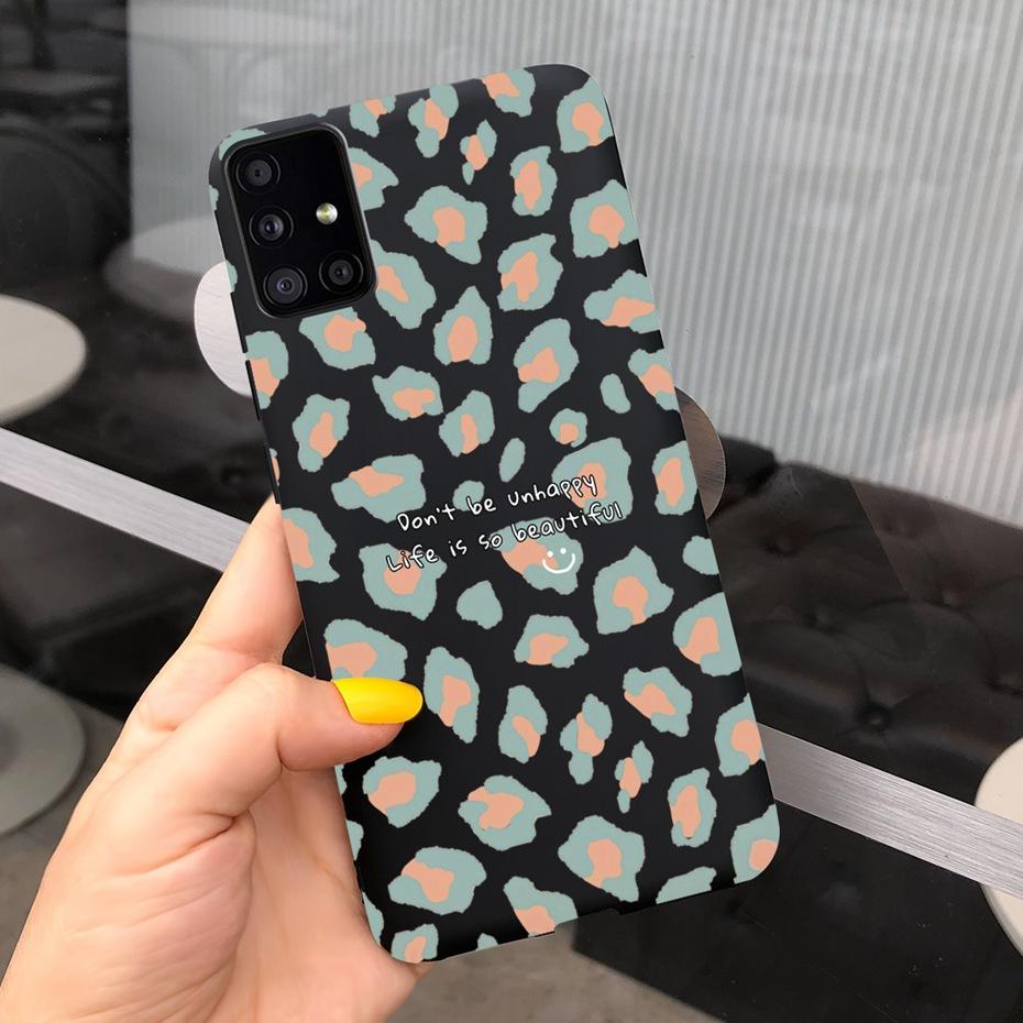 For Samsung Galaxy A51 5G SM-A516B Lovely Printing Jelly Phone Case Soft Silicone TPU Back Cover For Samsung A51 5G UW SM-A516V