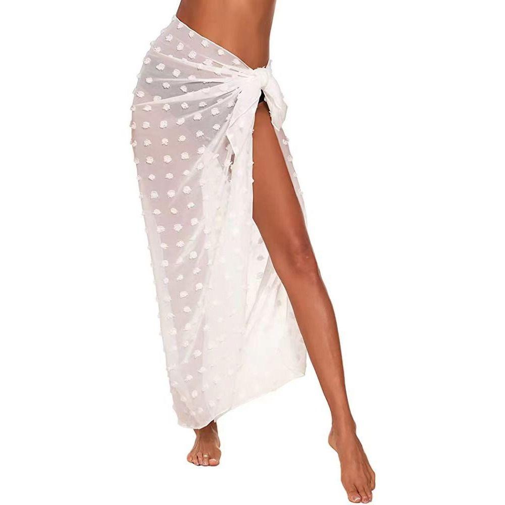 Sexy Swimsuit Coverup Chiffon Wrap Dress Fashion Beach Skirt Female