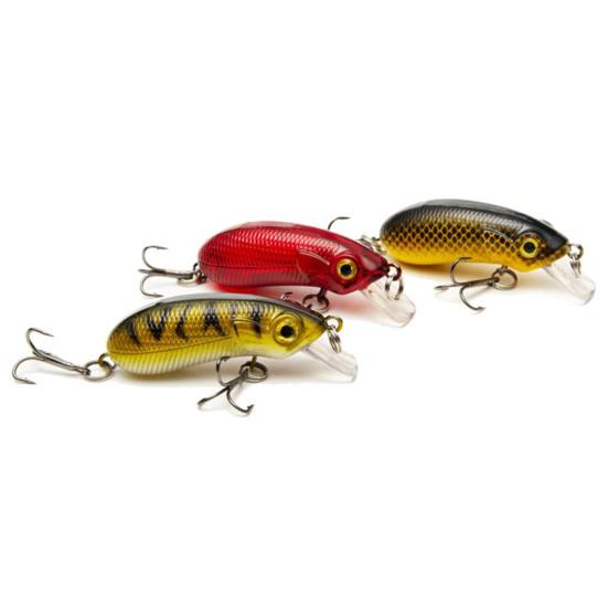 MUQZI Akcesorium Sportowe 5cm Profesjonalna Przynęta Sztuczna Stabilna Długa Żywotność Odporna na Korozję