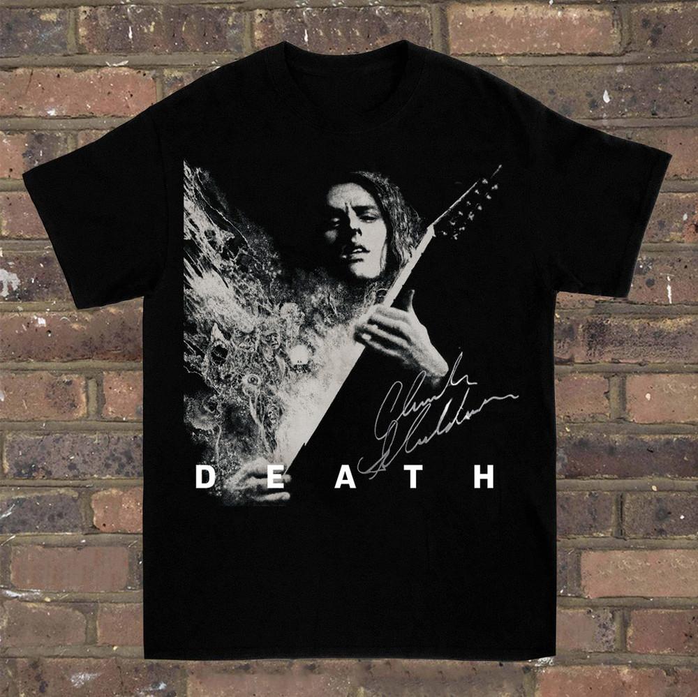 Chuck Schuldiner Death Signature T-Shirt Unisex Tee All Size S To 4XL A428 Unisex T-Shirt