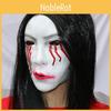 Sadako Eye Bleeding Mask Wig Cosplay Ghost Halloween Party Stage Performance