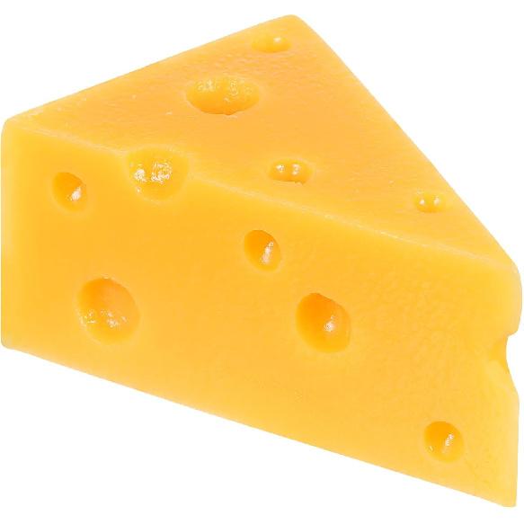 Fake Cheese Model:Artificial Cheese Food Play Food Model Realistic Fake Food for Kitchen Decoration Photography Prop