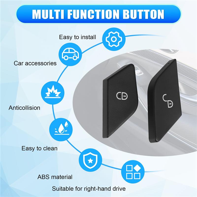 

Car Front Right Door Lock Switch Button Car Lock Switch Cover 2059055151 For W205 W447 W213 RHD