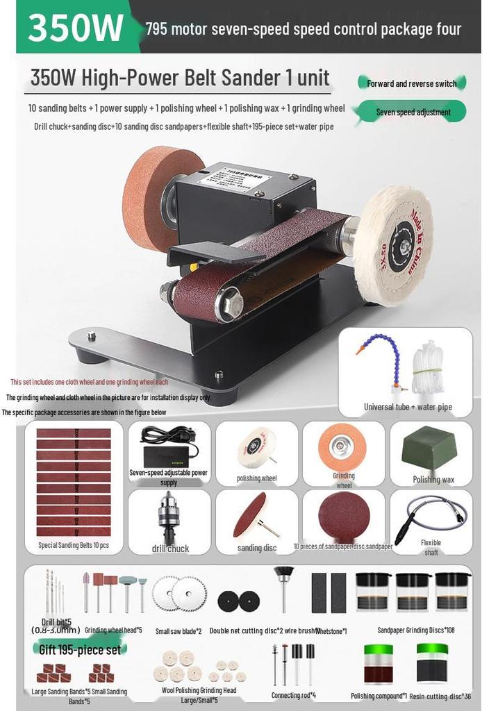 Compact Electric Knife Sharpener & Mini Belt Sander