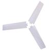 DC12V Plastic 3 Leaves Ceiling Fan Camping Tent Silent Hanging Cooling Fan