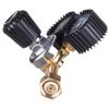 Single-Stage Gas Nitrogen Reducer for Cylinder with Mini Pressure Gauges