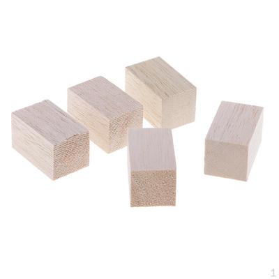 Bloki, pręty, patyczki z drewna balsa 20 mm Model