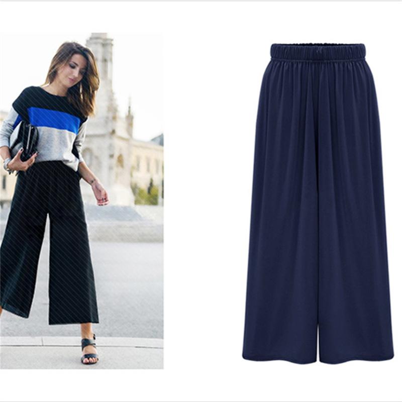 Streetwear Winter Autumn 2022 Pleated Women's Pants Female High Waist Wide Leg Pants Capris for Women Trousers Woman