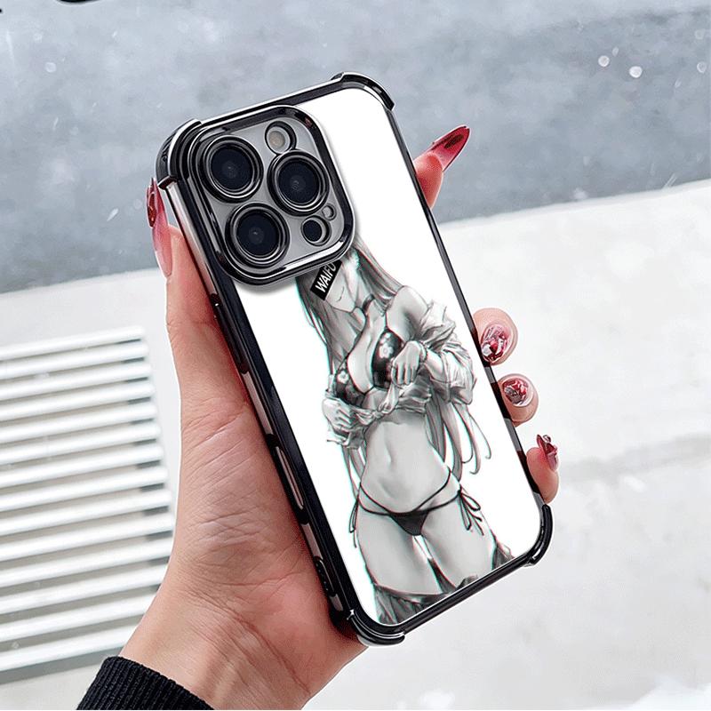 Sugoi Senpai Waifu Kawaii Anime Girl Soft Phone Case For Xiaomi Poco X7 X8 Pro Max X6 X5 X3 F8 Ultra F7 M8 M7 M5S Redmi 15C 15A