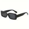 1Pc/2Pcs Square Frame Sunglasses Fashionable and Trendy High-End Glasses Suitable for Parties, Driving, Outdoor Use