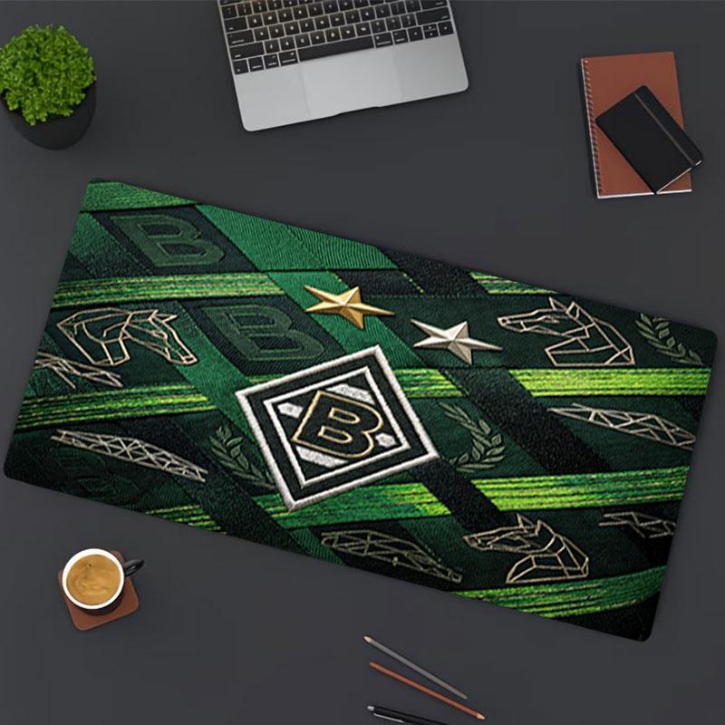 Borussia Monchengladbach Print Mouse Pad, for Keyboard Pad Laptop PC Mat for Office Home Use, Desk Decor, Perfect Birthday Gift for Gamers