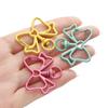 5pcs/lot Colorful Butterfly Shape Lobster Clasps Swivel Keychain Alloy Metal Key Hooks For Jewelry Making Supplies Crafts