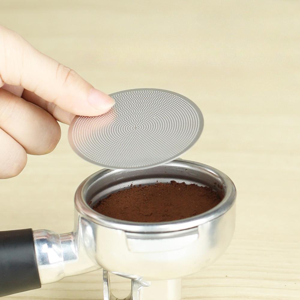 Espresso Coffee Puck Screen 0.2mm Espresso Filter Holder 51/53/58mm For Coffee Portafilter Accessory Barista Tool