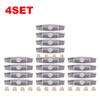 4PCS/Set Bike Spoke Reflectors Bikes Safety Reflector Lights Bicycle Wheel Safety Warning Spoke Reflective Clips Bike Accessory