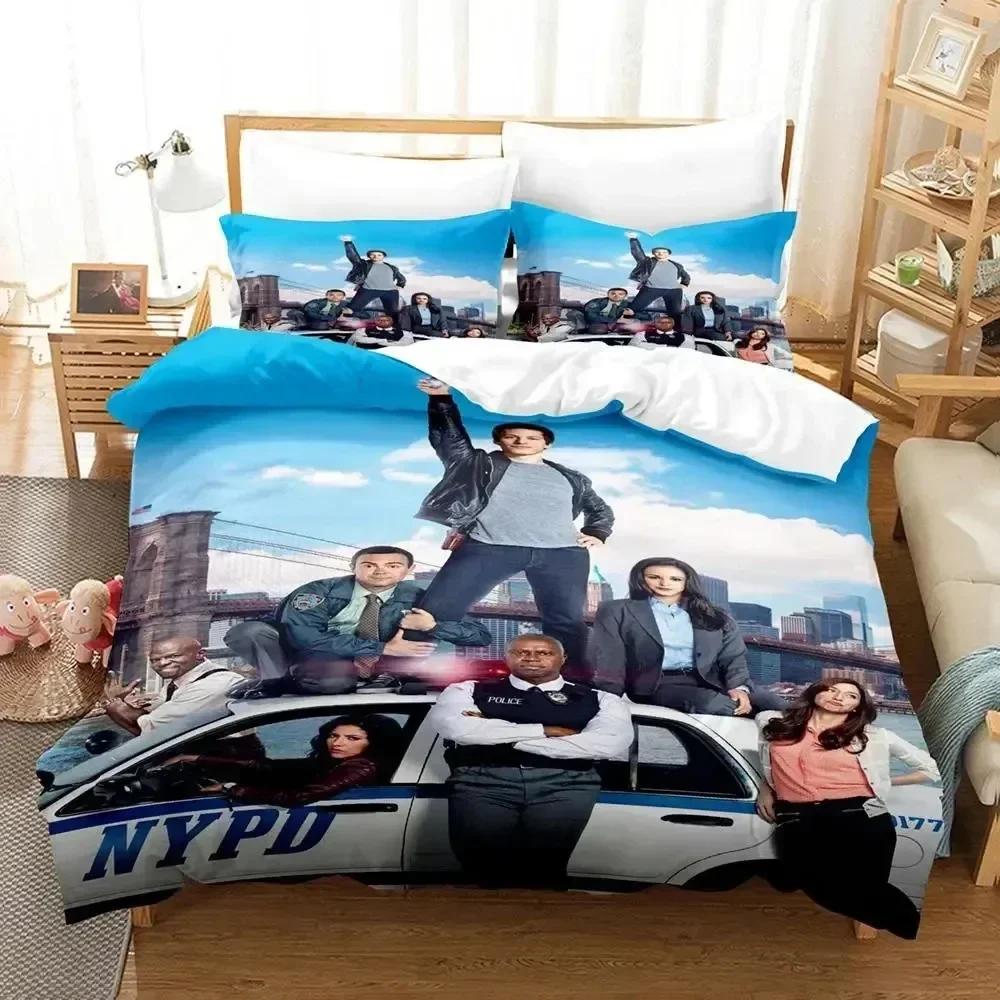 3D Print TV Trend Brooklyn Nine-Nine Comfortable Duvet Cover Pillowcase Bedding Set Children Bedroom Decoration Home Textile
