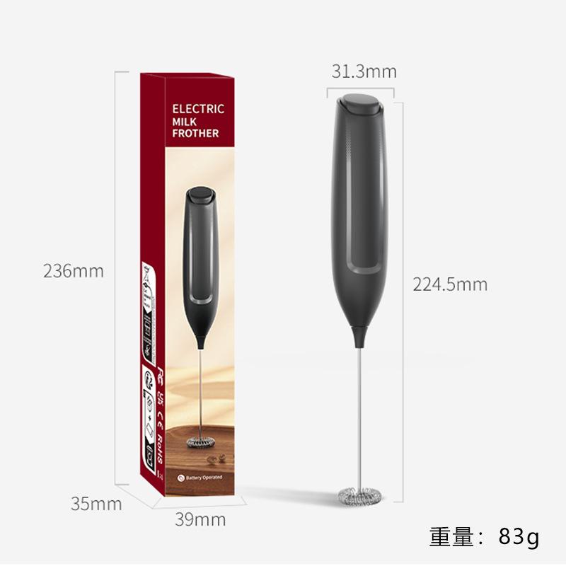 Milk Frothing Wand Handheld Milk Frother for Coffee Whisk Drink Mixer Coffee Frother For Latte Cappuccino Hot Chocolate Egg
