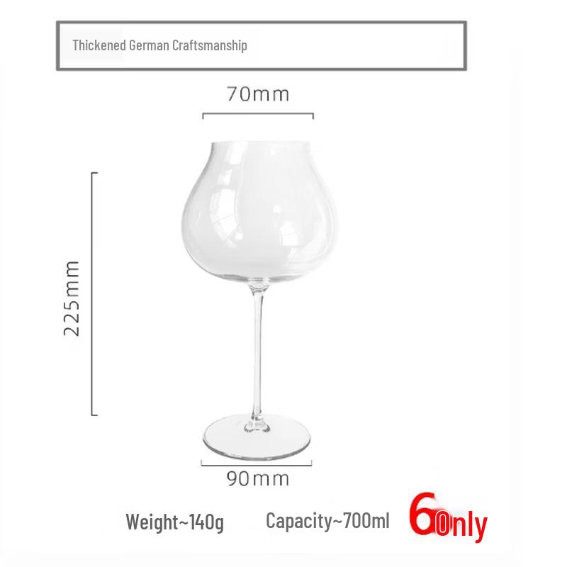 

Premium Aroma Red Wine Tasting Glasses - Set of 6