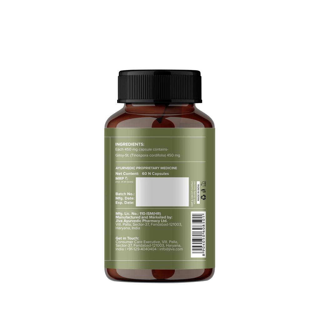Giloy Tablets 500 Mg | Classical Ayurvedic Single-Herb Tablets | Jiva