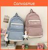 Pattern Bayore Letter Backpack Multi Compartment Ergonomic Casual Schoolbag